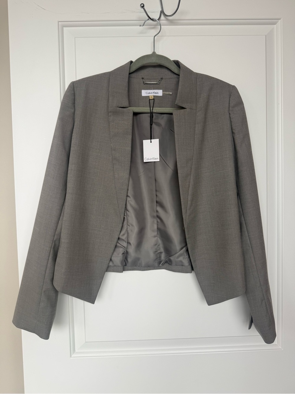 Calvin Klein Gray Blazer